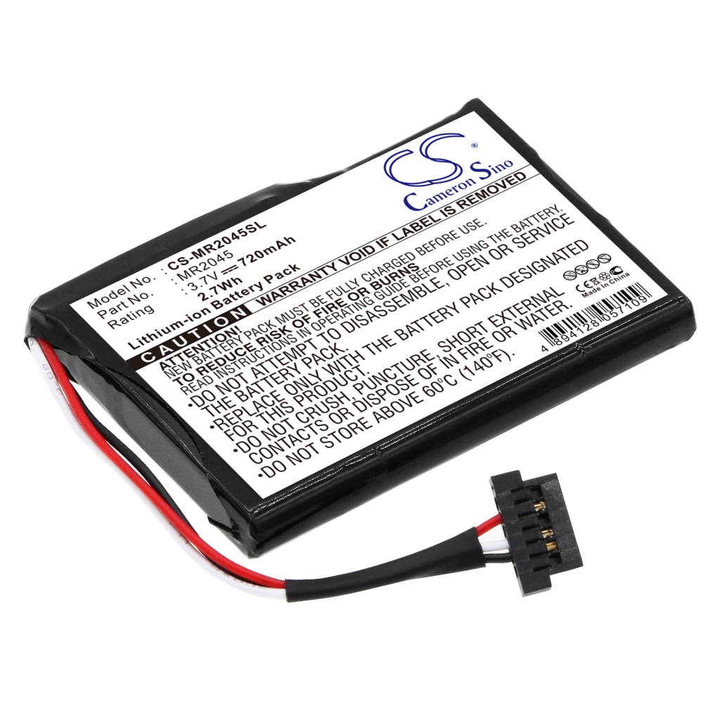 Akkumulátorok a navigációhoz (GPS) Magellan RoadMate 2045 (CS-MR2045SL)