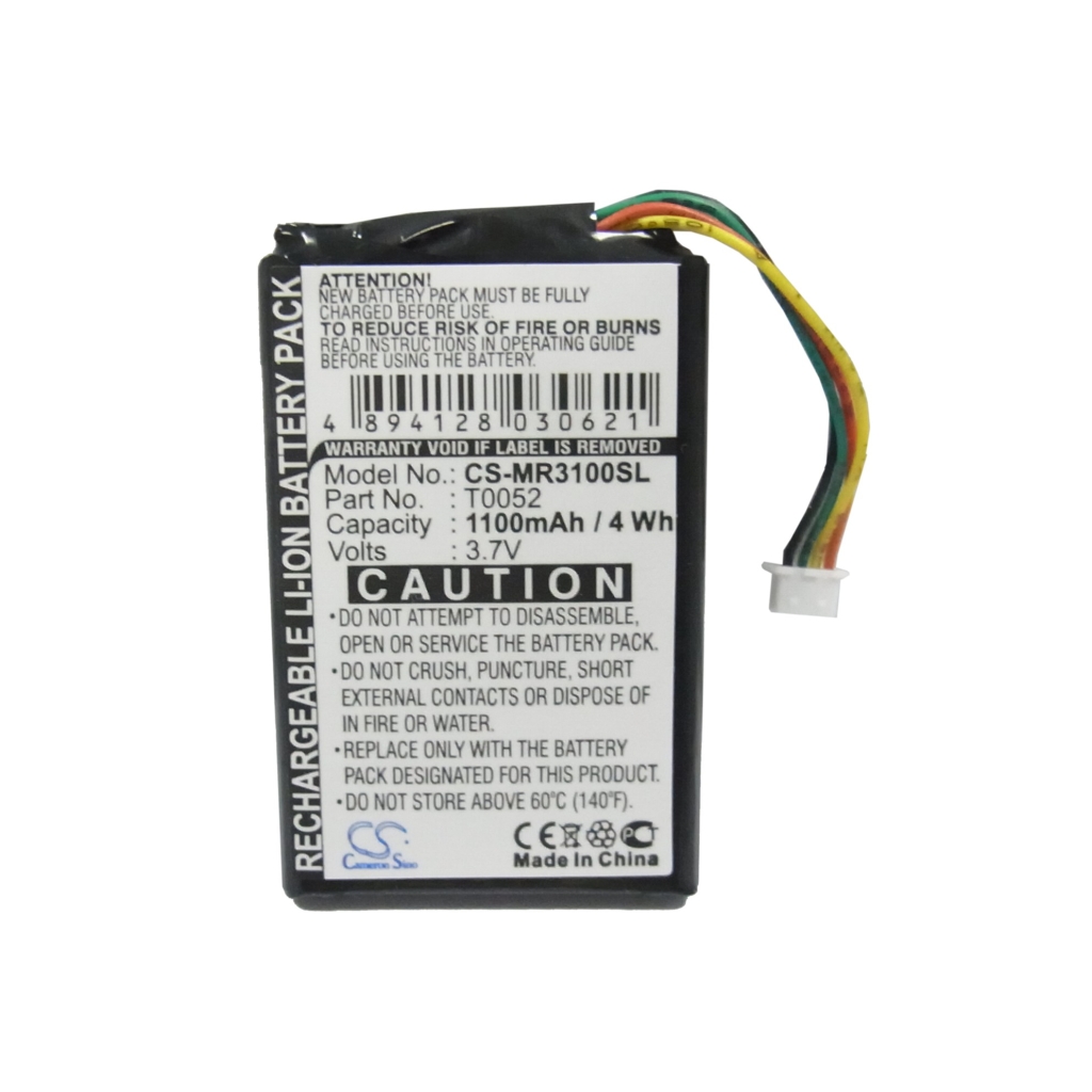 Akkumulátorok a navigációhoz (GPS) Magellan RoadMate 1210 (4 wires) (CS-MR3100SL)