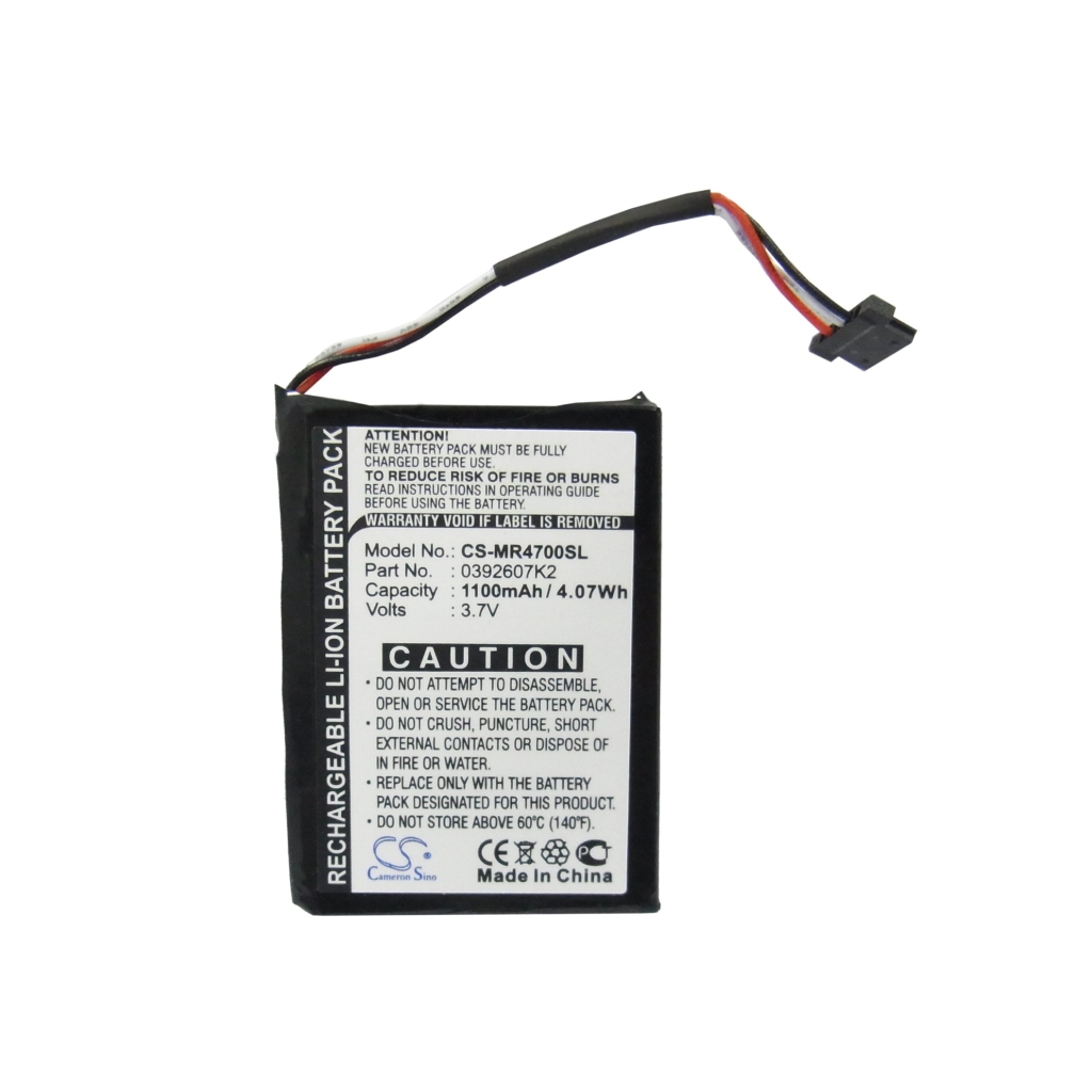 Kompatibilis akkumulátor csere Magellan 0392607K2