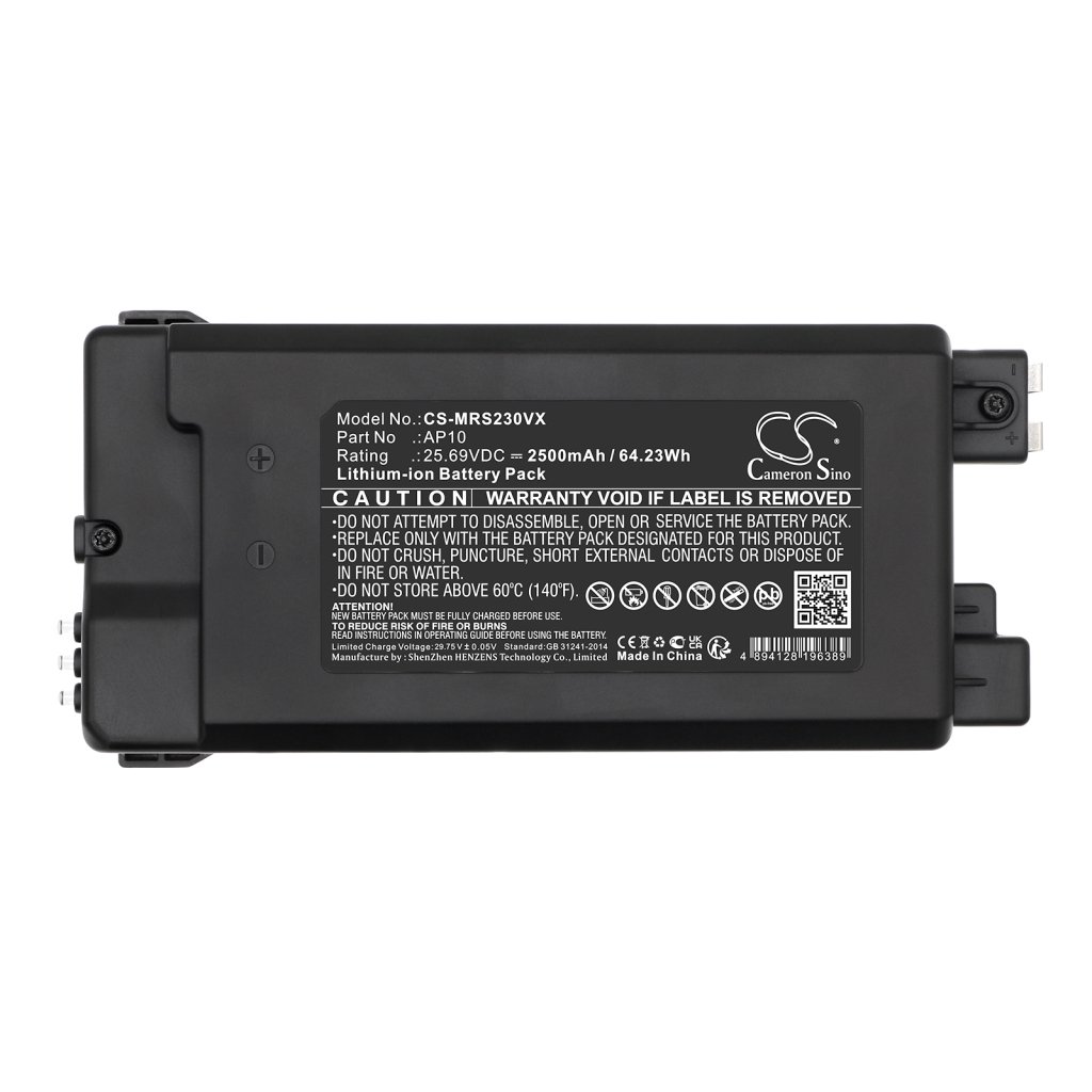 Kompatibilis akkumulátor csere Miele AP10,HX-LA 21