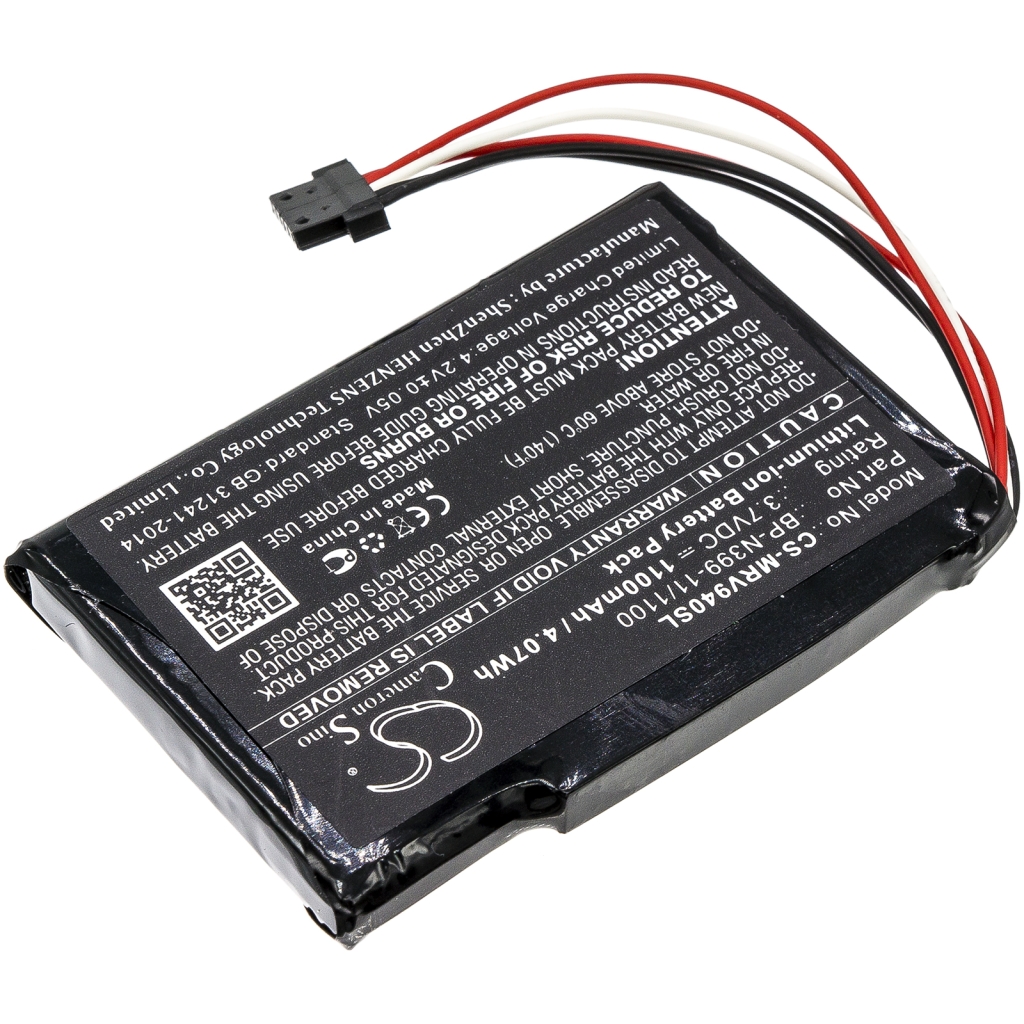 Akkumulátorok a navigációhoz (GPS) Magellan RoadMate RV 9490T-LMB (CS-MRV940SL)