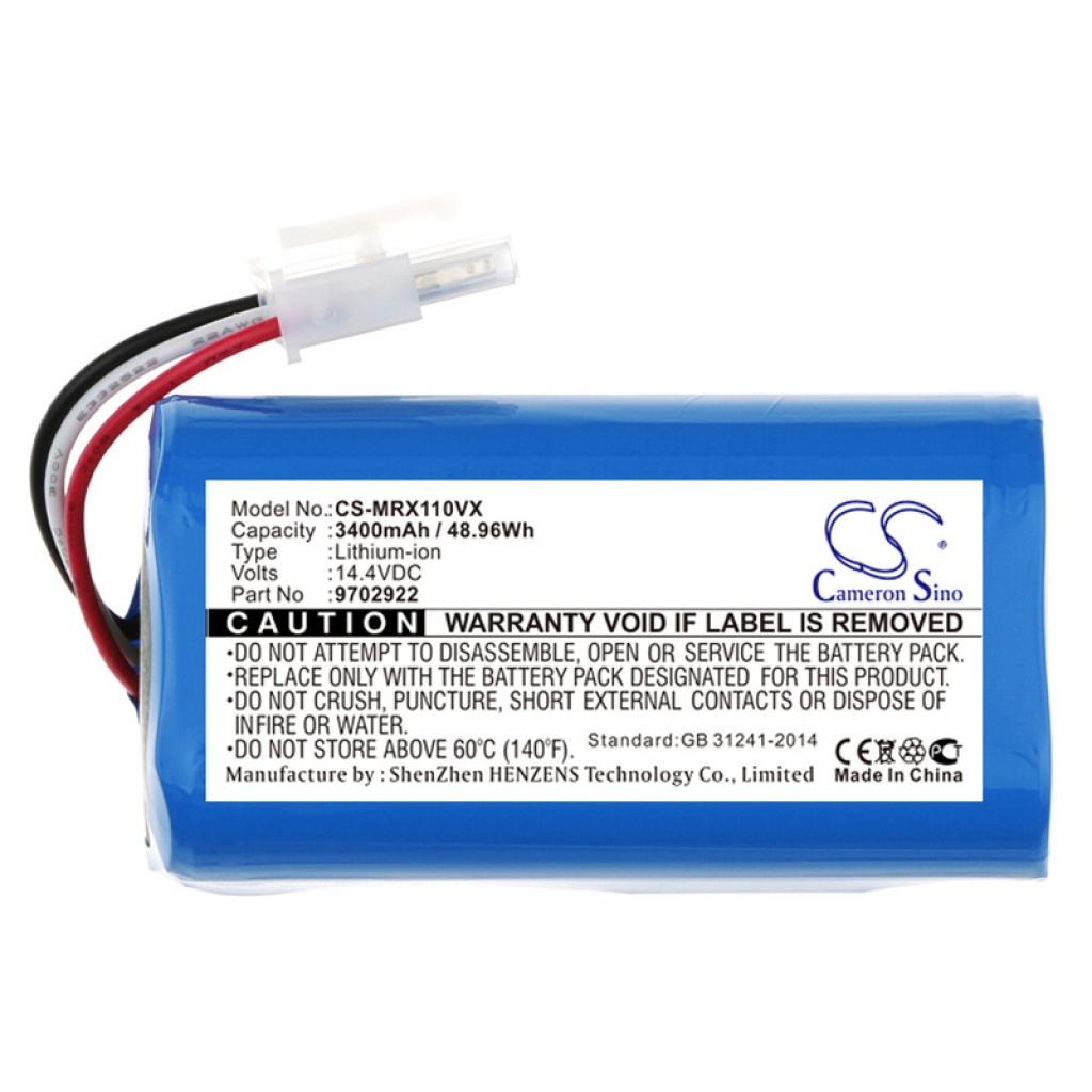 Kompatibilis akkumulátor csere Miele 9702922