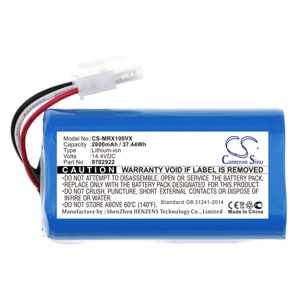 Kompatibilis akkumulátor csere Miele 9702922