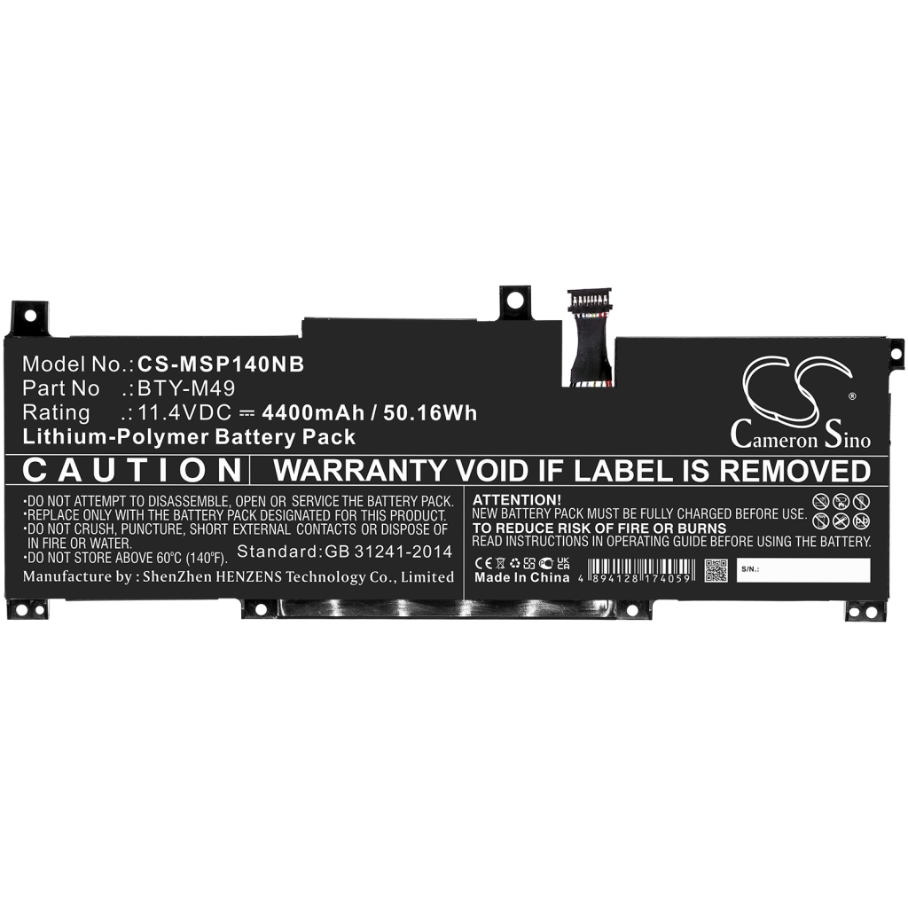 MSI Modern 14 B10RAS(MS-14D1)