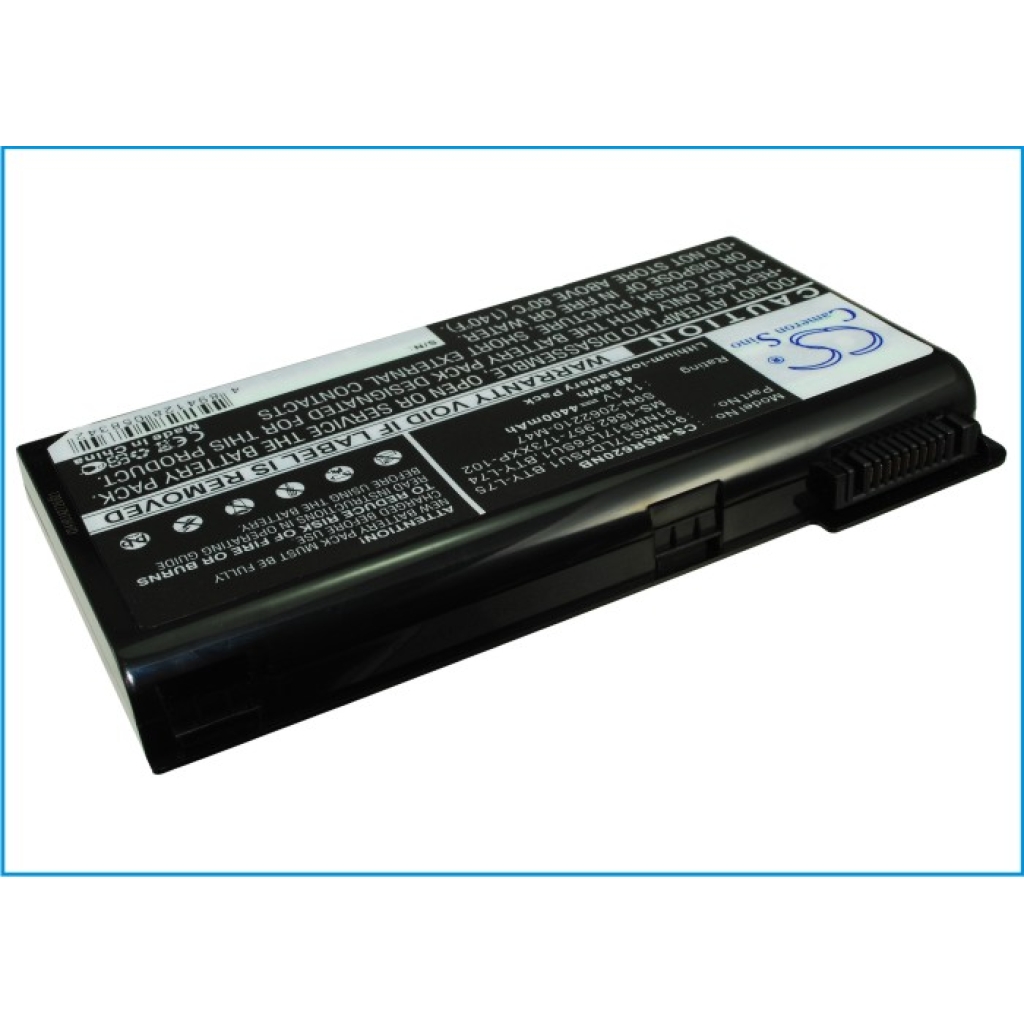 Laptop akkumulátorok MSI CX600-064UK