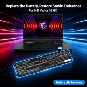 Battery compatibleWith MSI