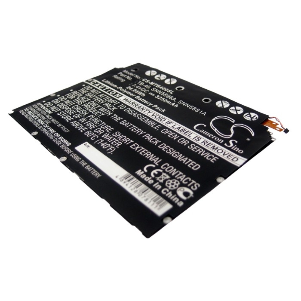 Akkumulátorok tablettákhoz Motorola XOOM MZ601 (CS-MTB400SL)