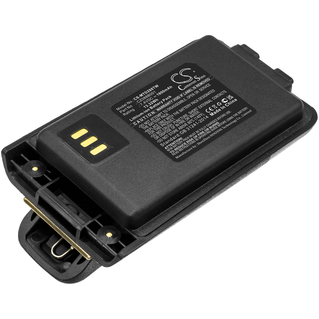 Akkumulátorok rádiókhoz Motorola VZ-20 (CS-MTD288TW)