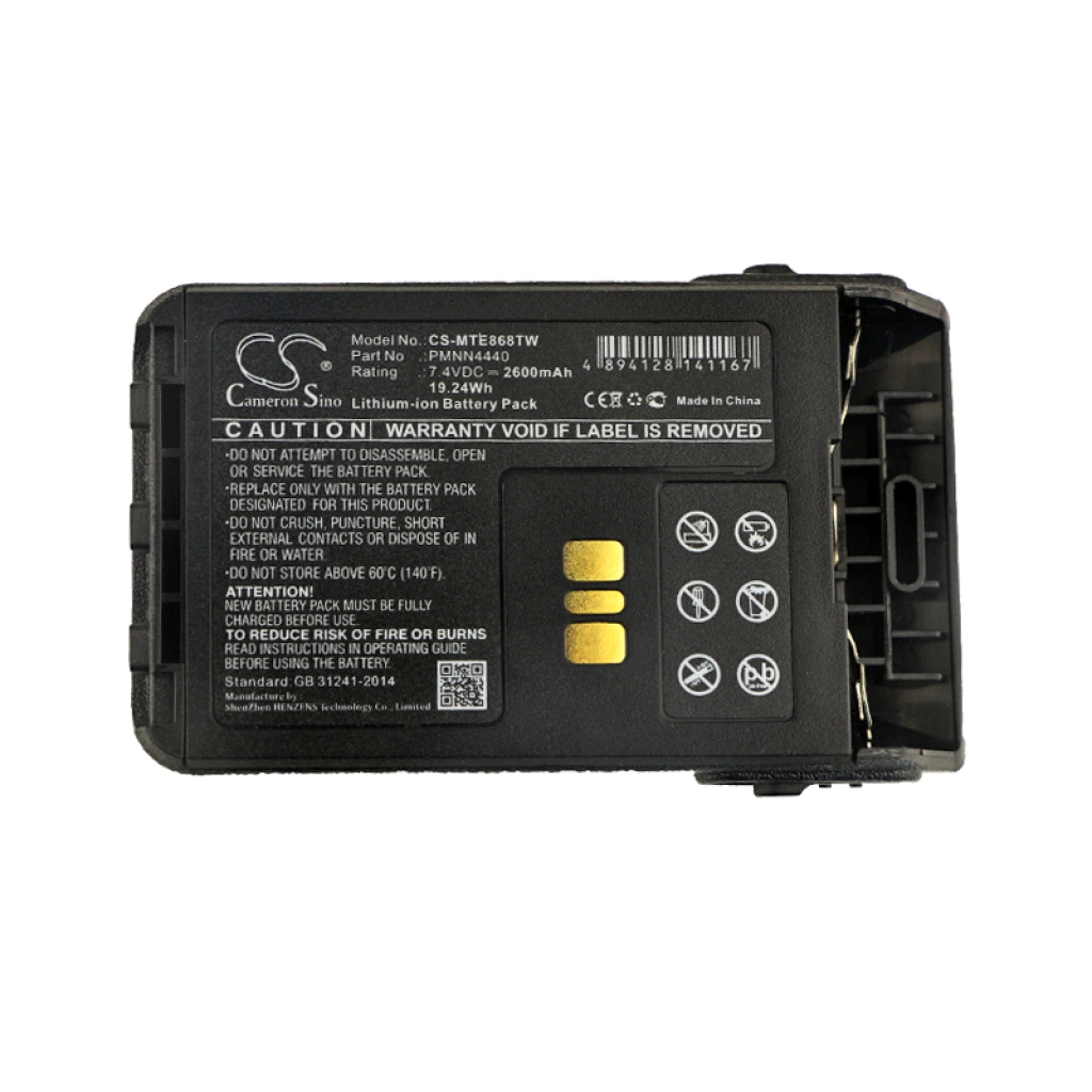 Akkumulátorok Akkumulátorok rádiókhoz CS-MTE868TW