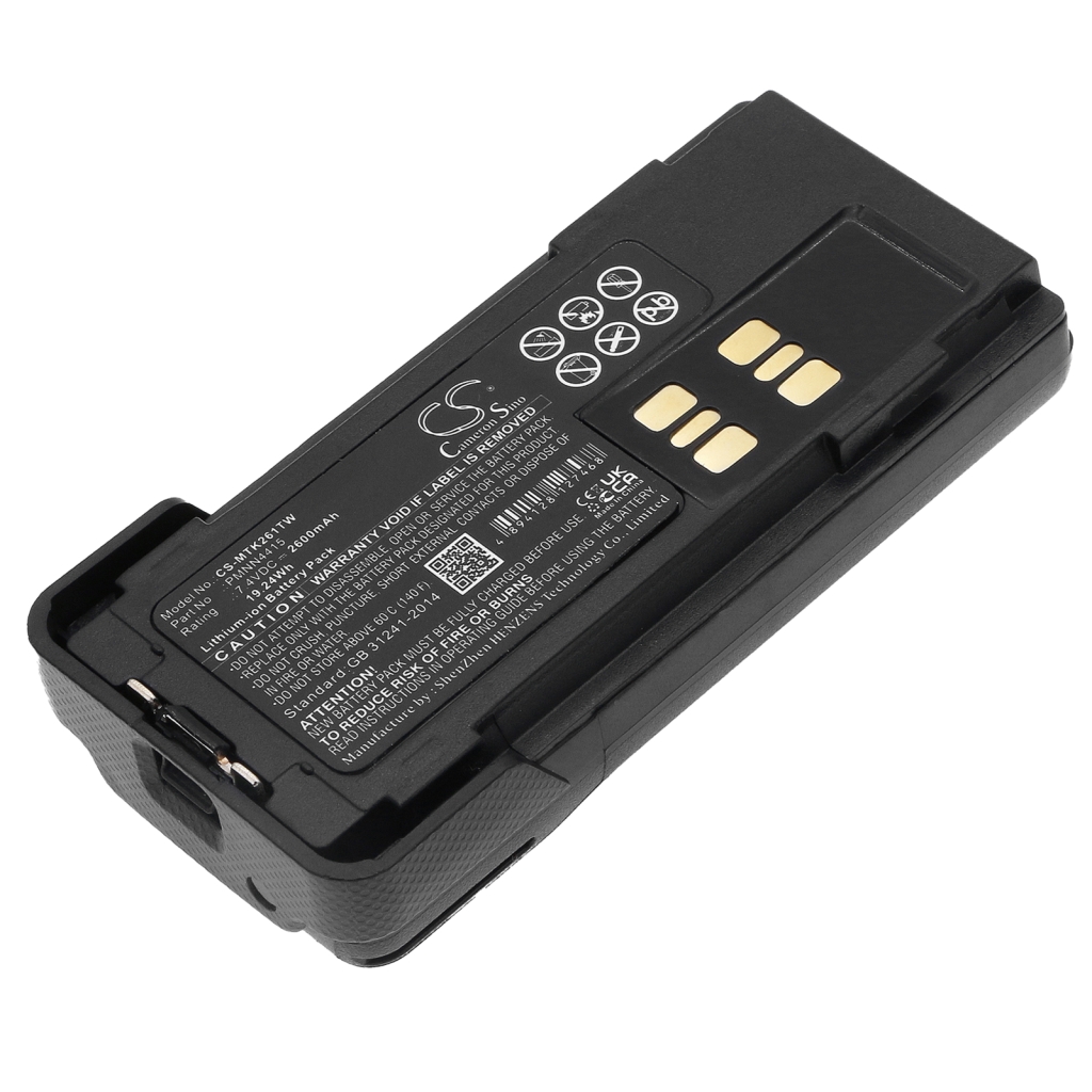 Akkumulátorok Akkumulátorok rádiókhoz CS-MTK261TW