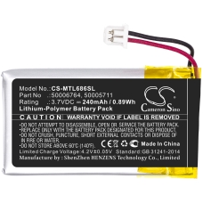 Kompatibilis akkumulátor csere Mitel 50005711,50006763,50006764