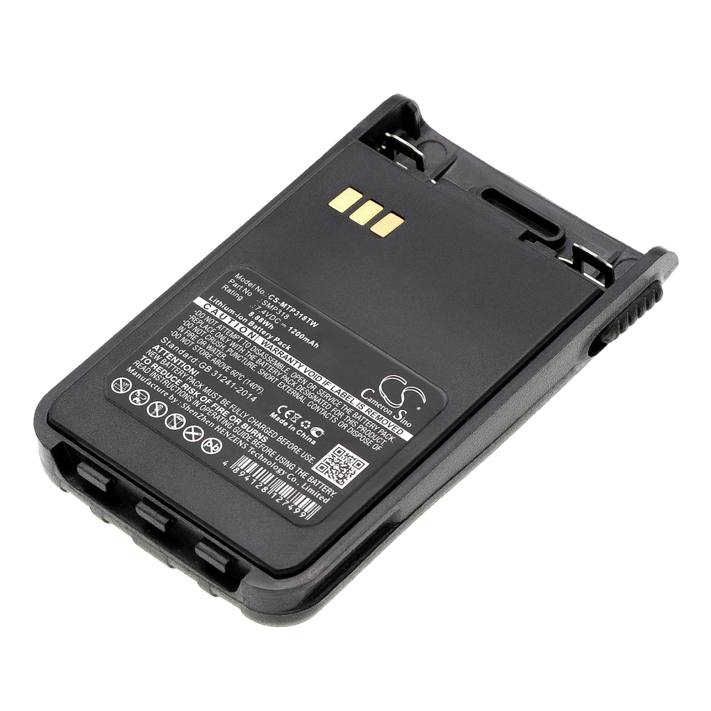 Akkumulátorok rádiókhoz Motorola SMP-318 (CS-MTP318TW)