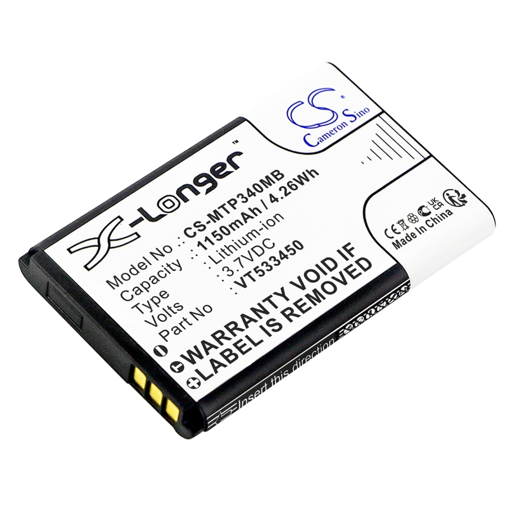 Kompatibilis akkumulátor csere Motorola VT533450