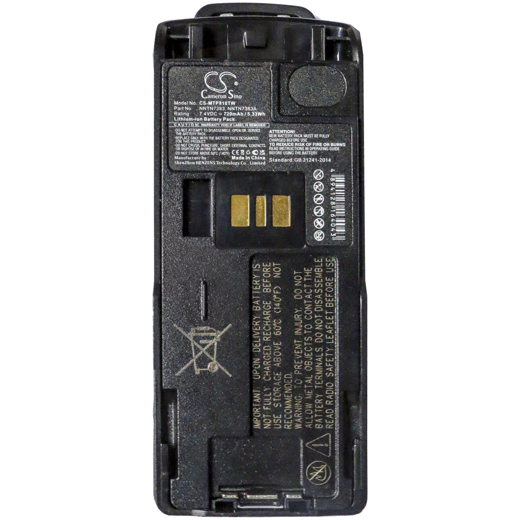 Akkumulátorok Akkumulátorok rádiókhoz CS-MTP810TW