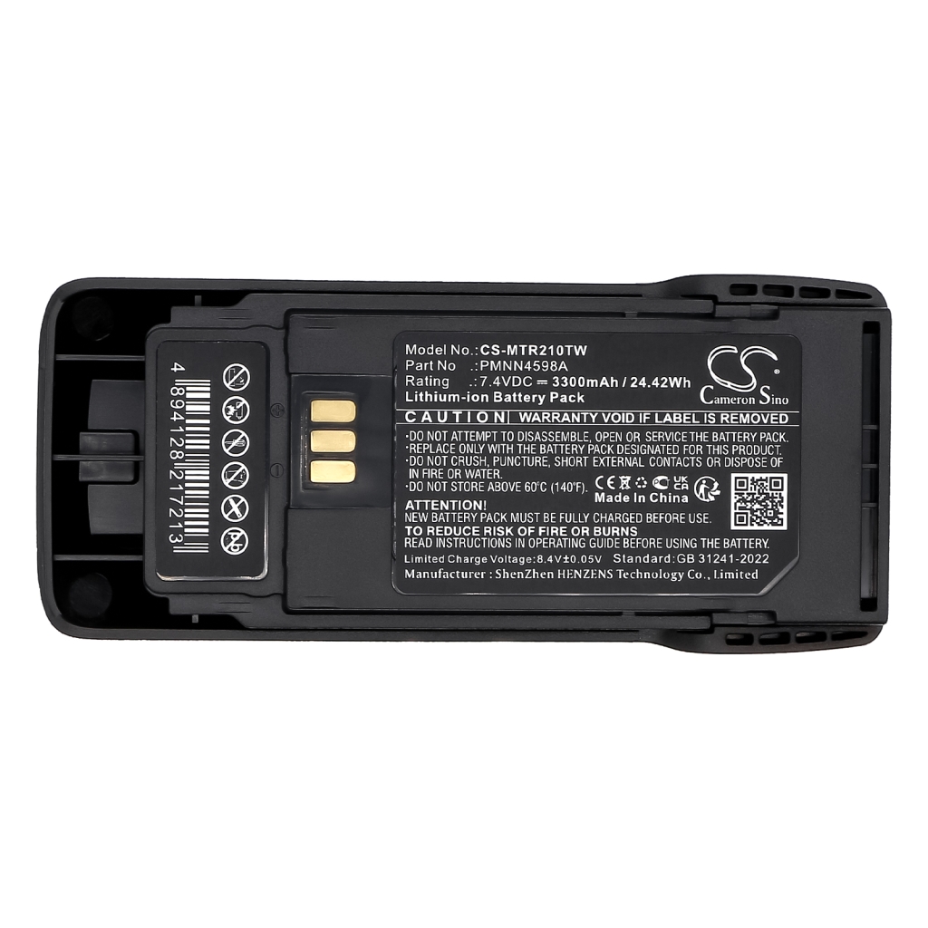 Akkumulátorok rádiókhoz Motorola CS-MTR210TW