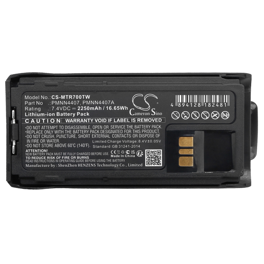 Akkumulátorok Akkumulátorok rádiókhoz CS-MTR700TW