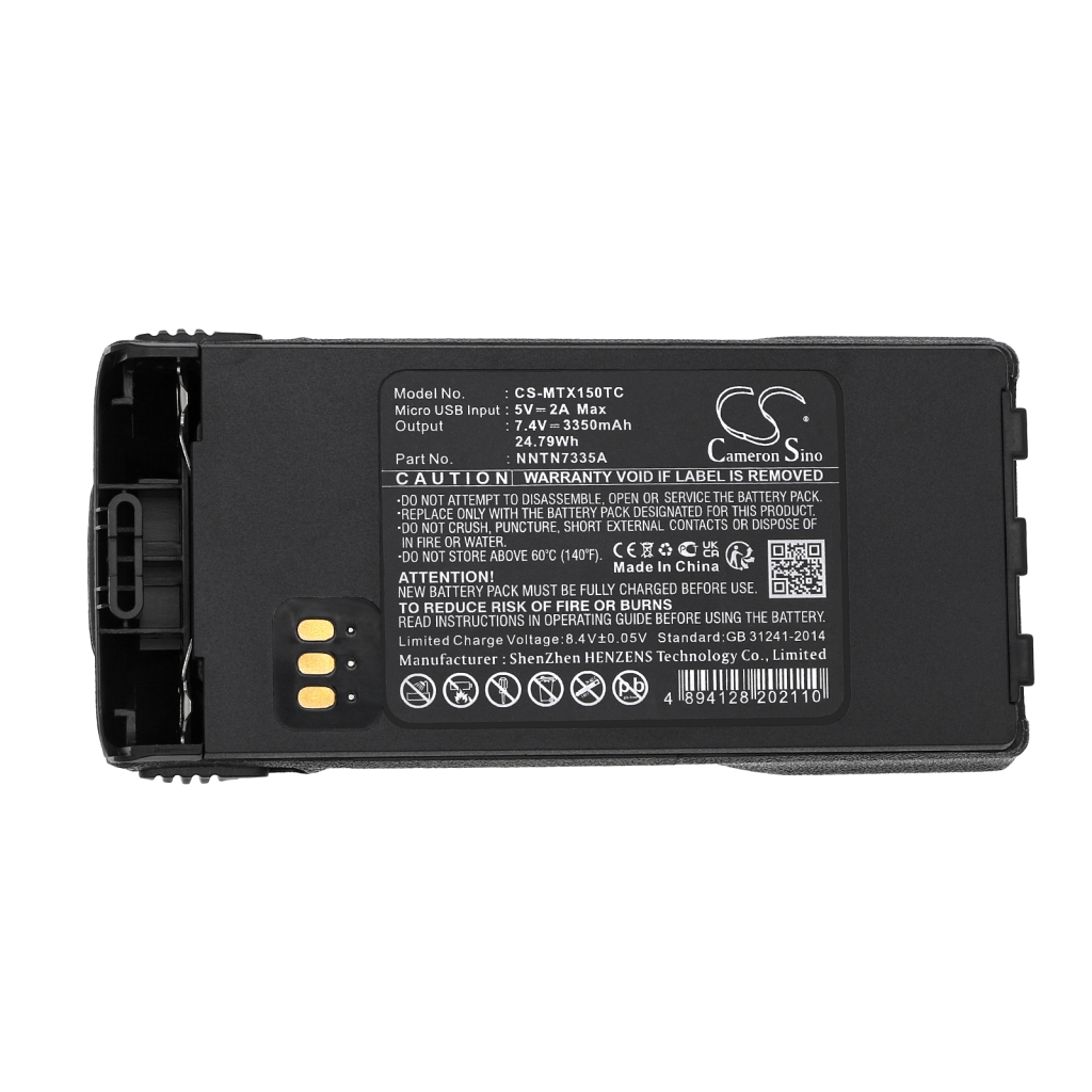 Akkumulátorok Akkumulátorok rádiókhoz CS-MTX150TC