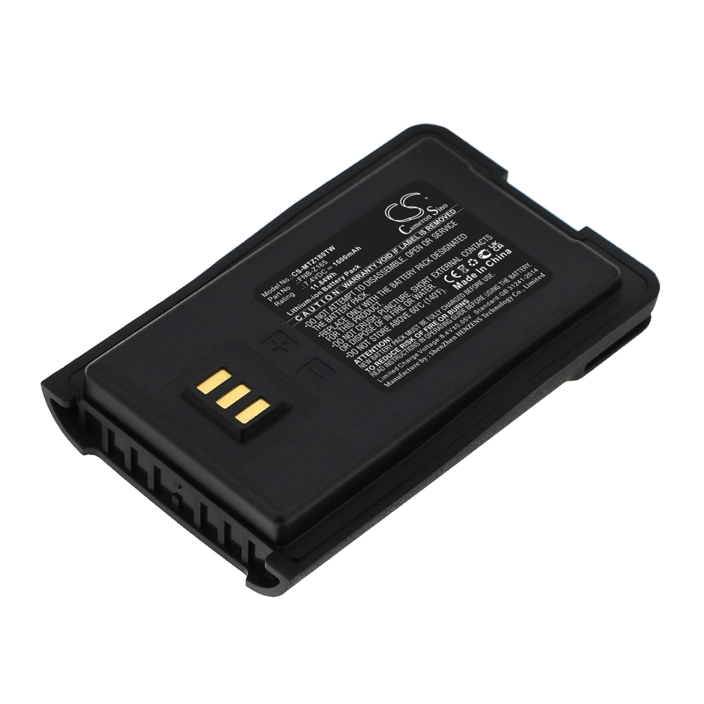Akkumulátorok rádiókhoz Motorola VZ-12 (CS-MTZ180TW)