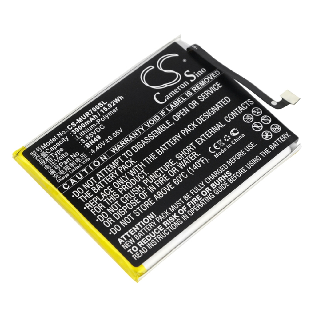 Kompatibilis akkumulátor csere Redmi BN49