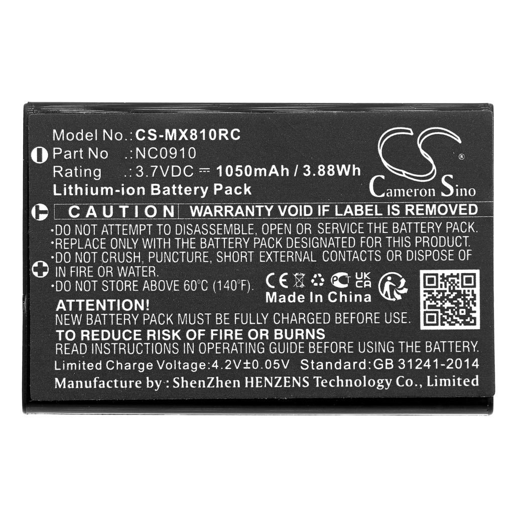 Távirányító elemek Urc CS-MX810RC