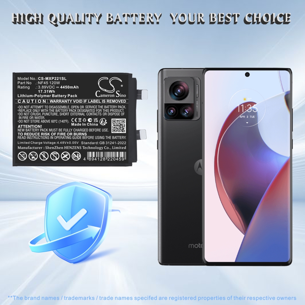 Akkumulátor kompatibilis a következőkkel Motorola CS-MXP221SL