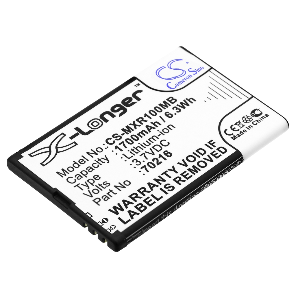 Kompatibilis akkumulátor csere Mobi 70216,R001710000