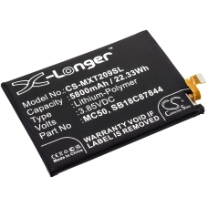 Kompatibilis akkumulátor csere LENOVO MC50,SB18C87844