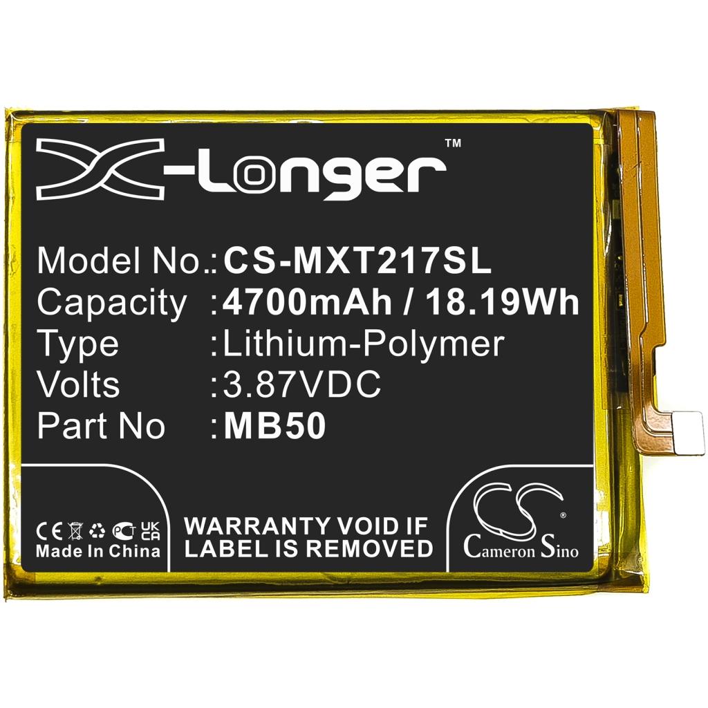 Kompatibilis akkumulátor csere Motorola MB50,SB18D10749