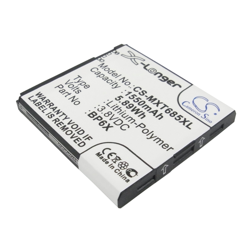 Kompatibilis akkumulátor csere Motorola HP6X,SNN5891A