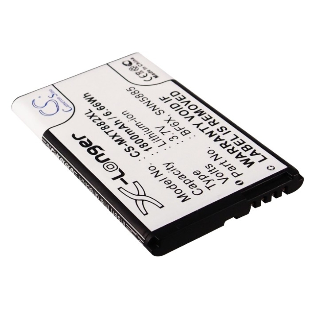 Kompatibilis akkumulátor csere Motorola BF6X,SNN5885,SNN5885A