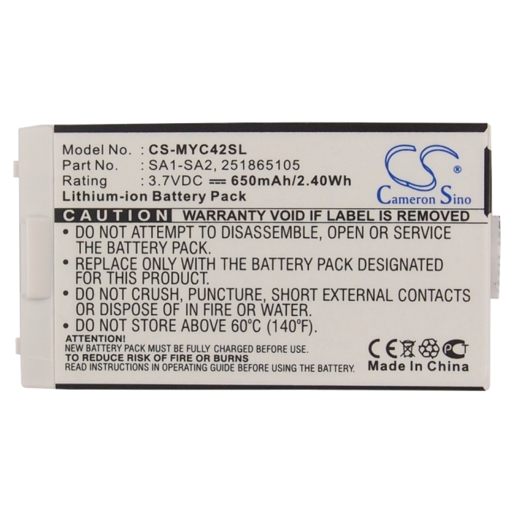 Battery compatible with Sagem