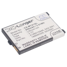 Kompatibilis akkumulátor csere SAGEM 188015948,188690329,ATEM-SN1,SA1A-SN1,SA1A-SN3...
