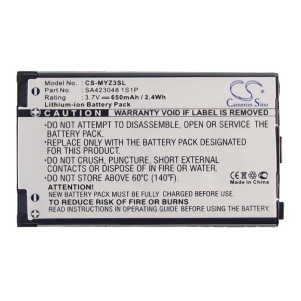 Kompatibilis akkumulátor csere Sagem SA423048 1S1P