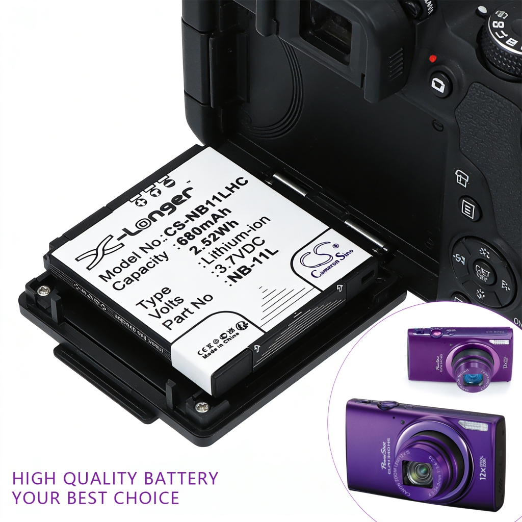 Battery for Canon PowerShot A4050