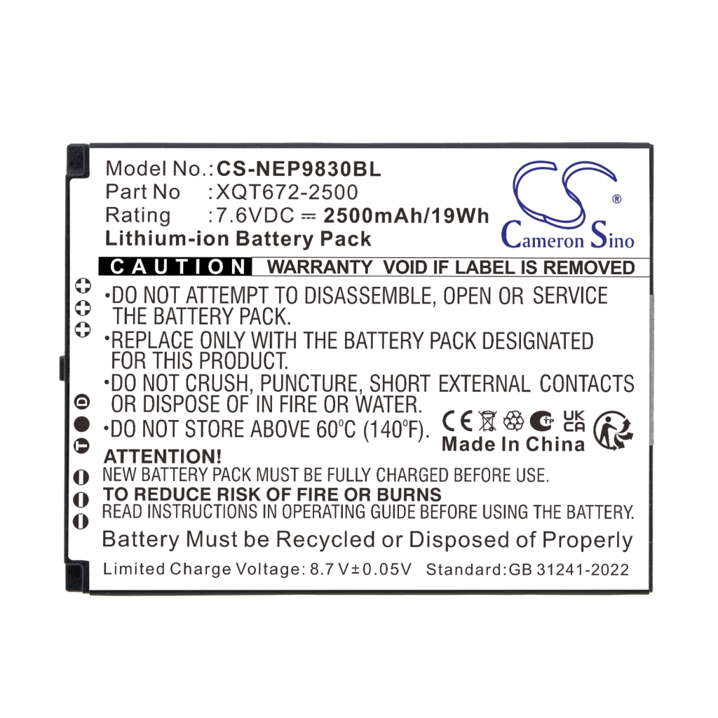 Battery compatible with Newpos