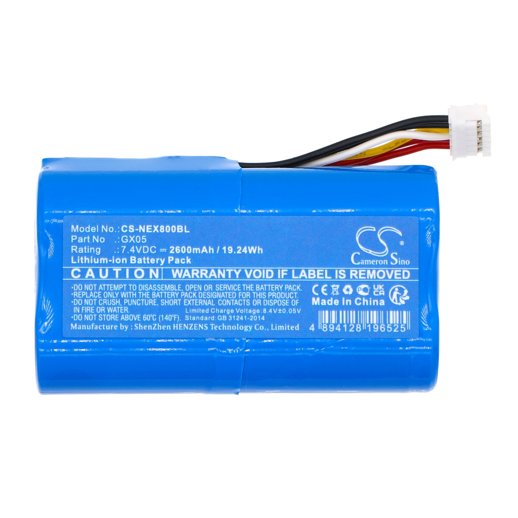 Akkumulátorok Helyettesíti a WHB02-2600 (6 pin)