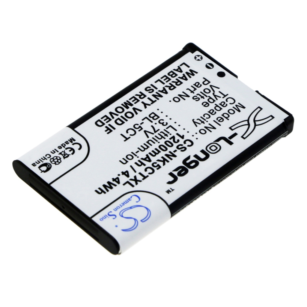 Kompatibilis akkumulátor csere Nokia BL-5CT