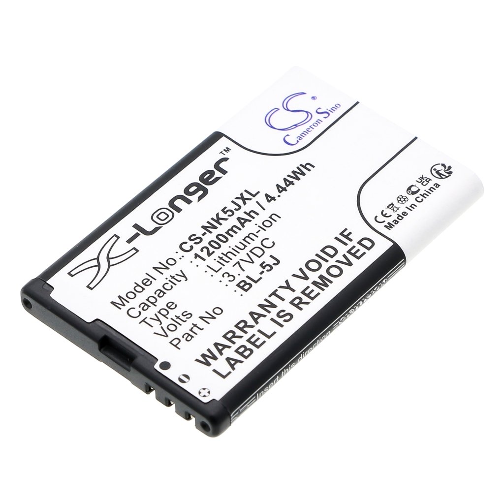 Kompatibilis akkumulátor csere Nokia BL-5J