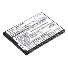Kompatibilis akkumulátor csere Nokia BV-4D