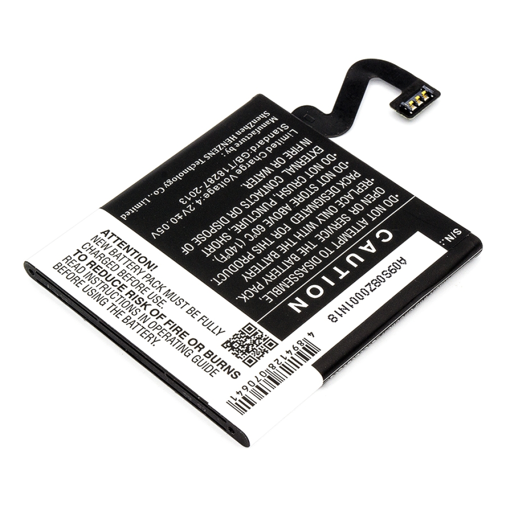 Kompatibilis akkumulátor csere Nokia BP-4GW