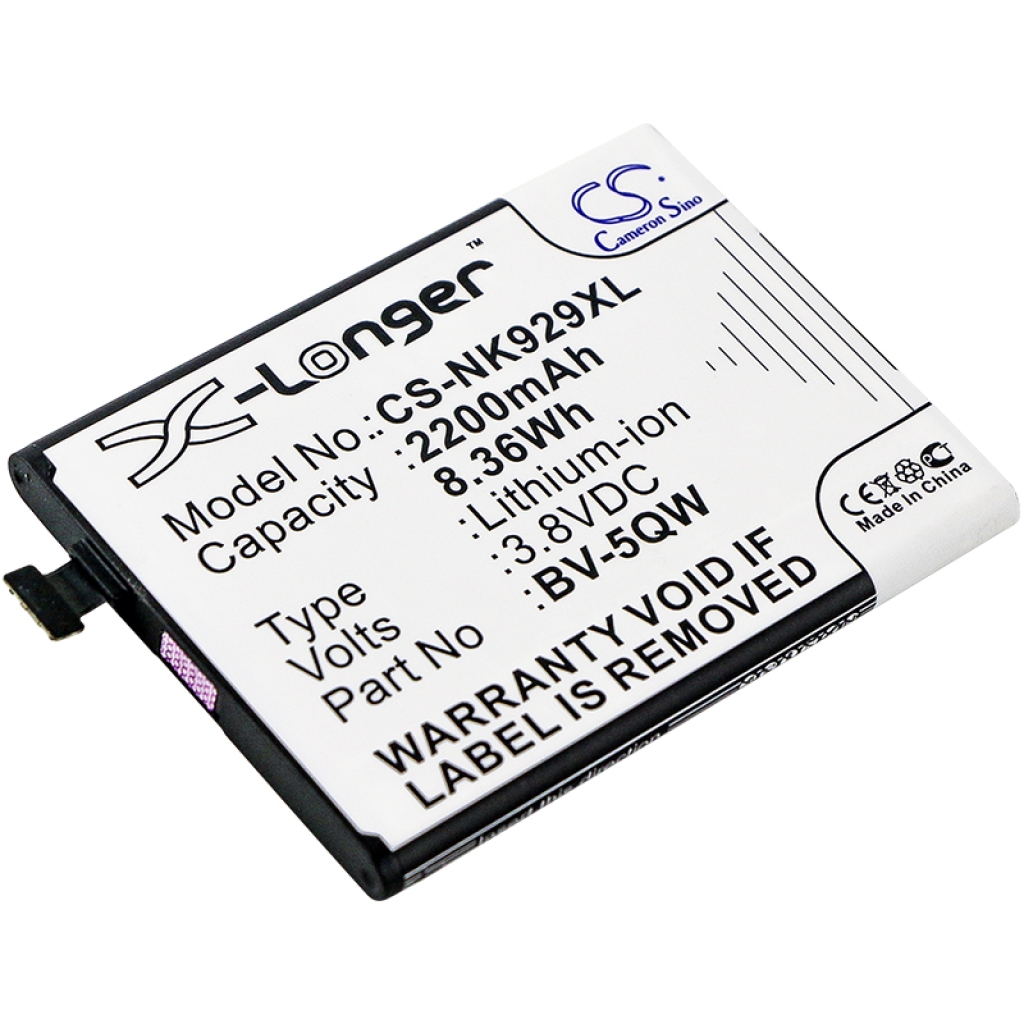 Kompatibilis akkumulátor csere Microsoft BV-5QW