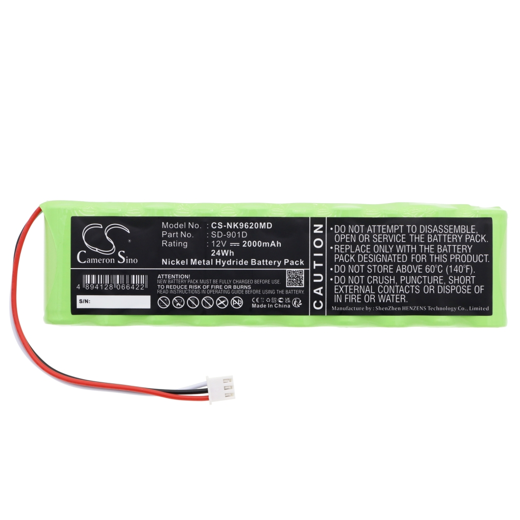 Akkumulátorok orvostechnikai eszközökhöz Nihon Kohden ECG Cardiofax 9620 (CS-NK9620MD)