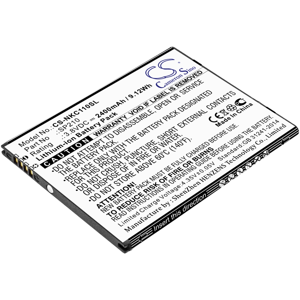 Kompatibilis akkumulátor csere Nokia SP210