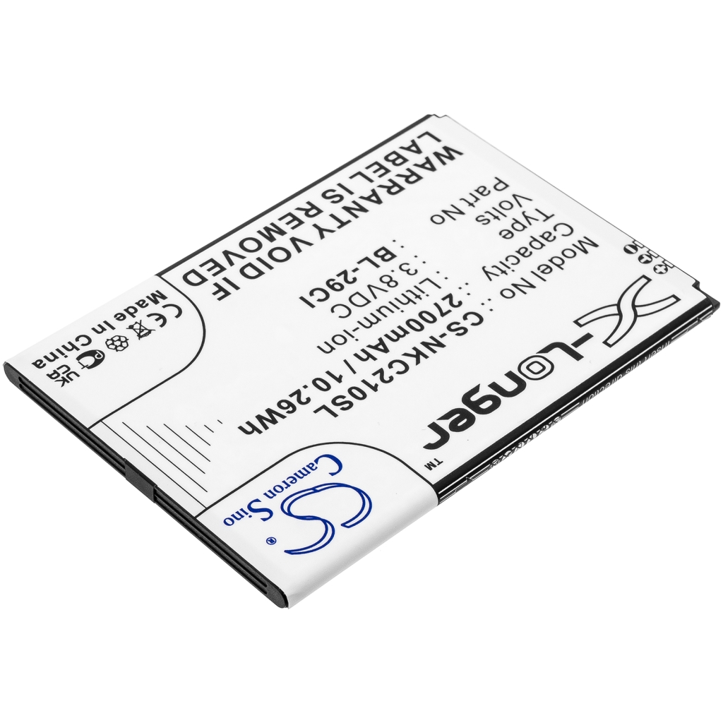 Fényképezőgép akkumulátorok Nokia C20 (CS-NKC210SL)