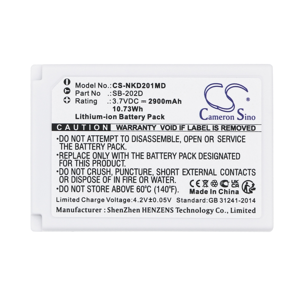 Akkumulátorok orvostechnikai eszközökhöz Nihon Kohden CardioAir ECG-2010 (CS-NKD201MD)