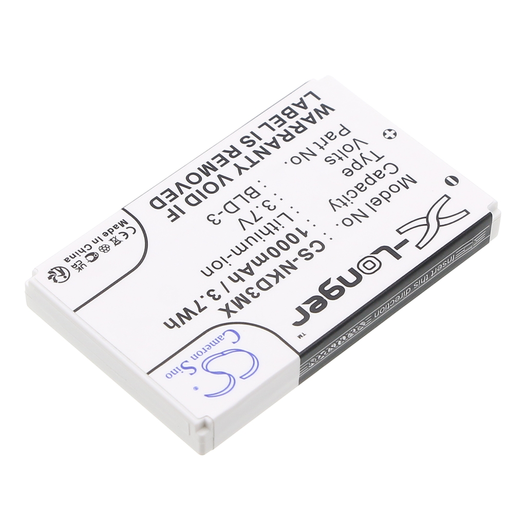 Kompatibilis akkumulátor csere Nokia BLD-3