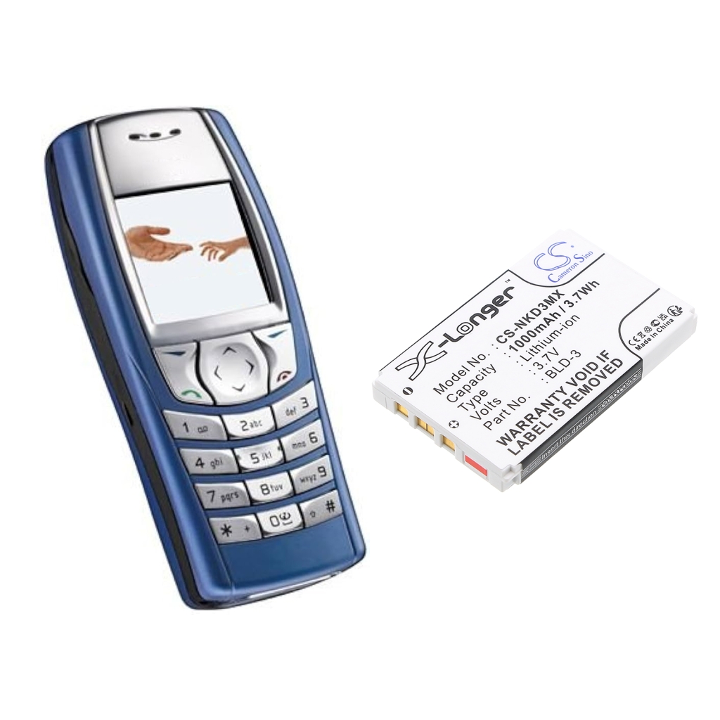 Kompatibilis akkumulátor csere Nokia BLD-3