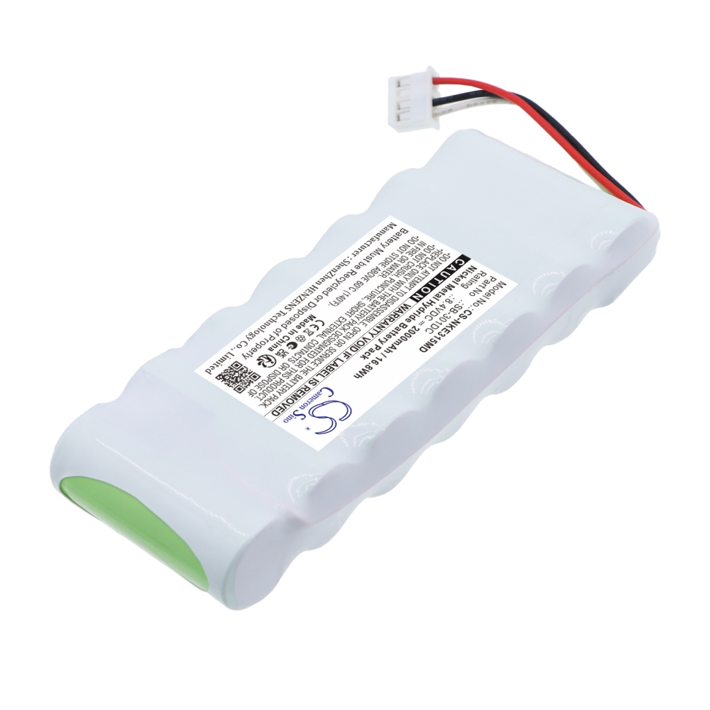 Akkumulátorok kompatibilis a következőkkel Nihon Kohden ECG-3150 Cardiofax C CS-NKE315MD