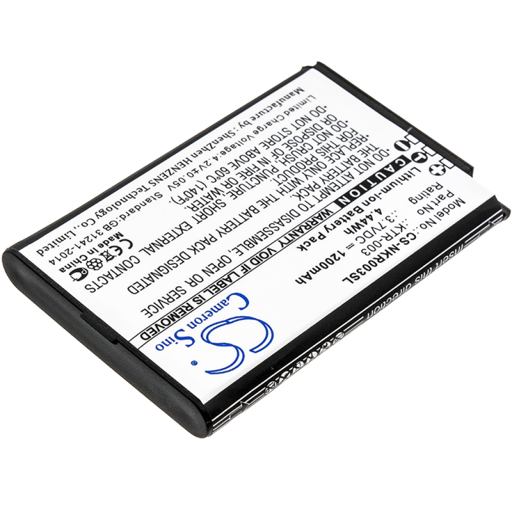 Akkumulátorok Helyettesíti a KTR-003