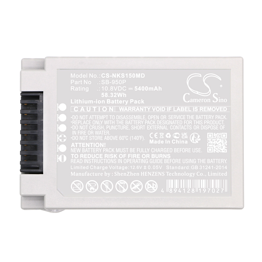 Akkumulátorok orvostechnikai eszközökhöz Nihon Kohden Lifescope G5 CSM-1501 (CS-NKS150MD)